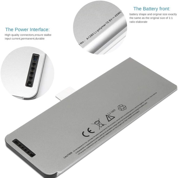 Apple MacBook Pro Rechargeable Battery 13 Inch A1280 A1278 (2008 Version). - Picture 6 of 14